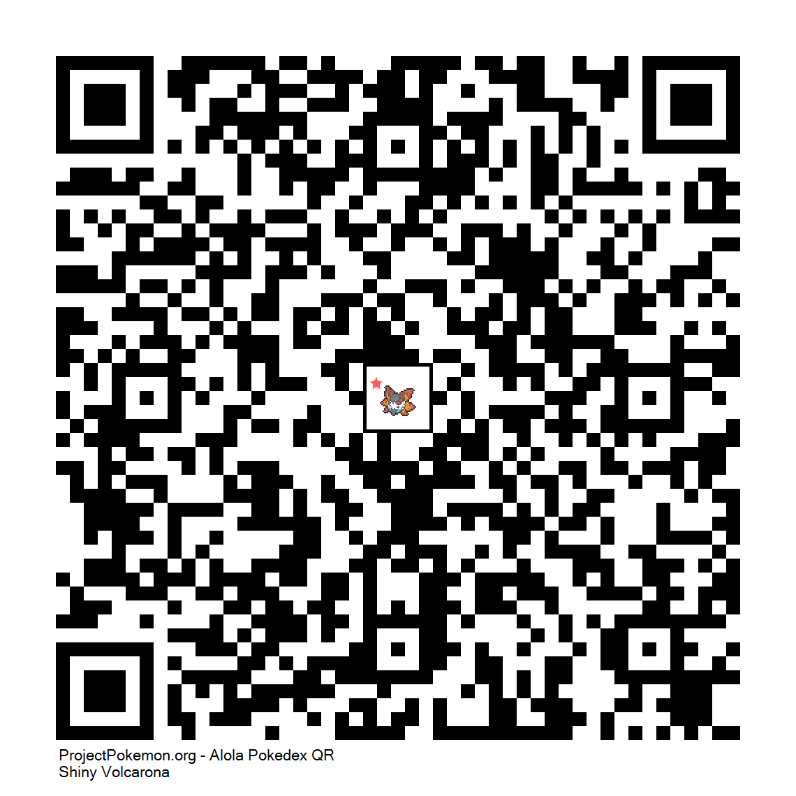 Cdigo QR de Volcarona variocolor